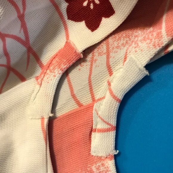 Vintage Pink White Floral Kimono Japan - Picture 7 of 7